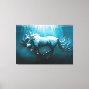 Underwater Pride: Strength and Loyalty Canvas Print