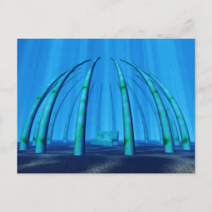 underwater resting place postcard