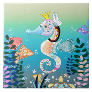 Underwater Scene, Tiles