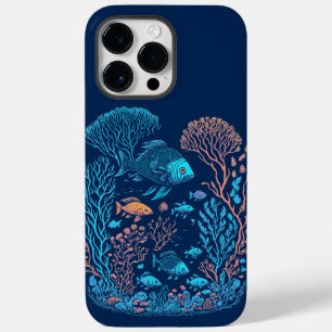 Underwater scenery colourful fishes and coral ree Case-Mate iPhone 14 pro max case