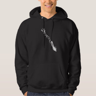 Underwater Scuba Diving Diver Snorkel Ocean Sea Be Hoodie