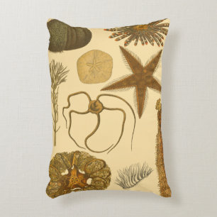 Underwater Sea Creatures Decorative Cushion