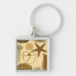 Underwater Sea Creatures Key Ring