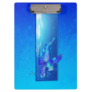 Underwater Sea Turtle Clipboard