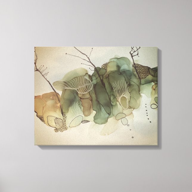 Underwater Seaweed Canvas Art (Front)