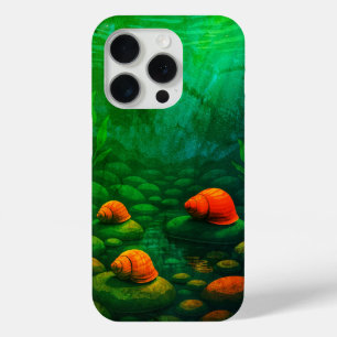 Underwater Snail iPhone 15 Pro Case