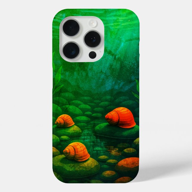 Underwater Snail Case-Mate iPhone Case (Back)