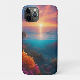 Underwater Sunset Tropical 1 iPhone 11 Pro Case