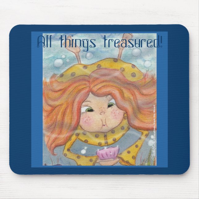 Underwater Treasures Mouse Mat (Front)