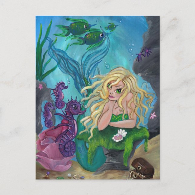 "Underwater Treasures" postcard (Front)
