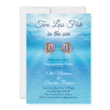 Underwater Two Less Fish in the Sea Engagement