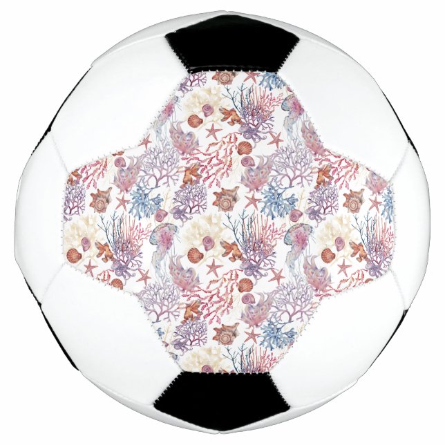Underwater Watercolor Composition Series Design 3  Football (Front)