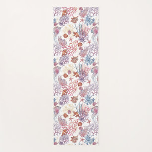 Underwater Watercolor Composition Series Design 3  Yoga Mat