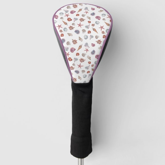 Underwater Watercolor Composition Series Design 4  Golf Head Cover (Front)
