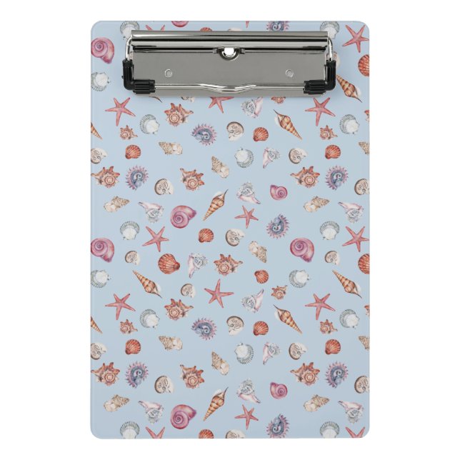 Underwater Watercolor Composition Series Design 4  Mini Clipboard (Front)