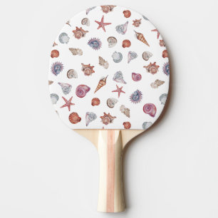 Underwater Watercolor Composition Series Design 4  Ping Pong Paddle