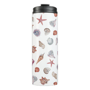 Underwater Watercolor Composition Series Design 4 Thermal Tumbler