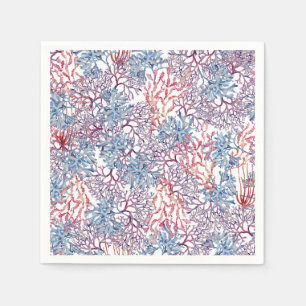 Underwater Watercolor Composition Series Design 5  Napkin