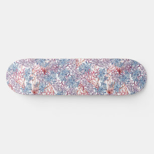 Underwater Watercolor Composition Series Design 5 Skateboard