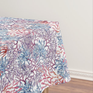 Underwater Watercolor Composition Series Design 5 Tablecloth