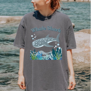 Underwater Whale Shark, Love the Ocean, Sea Lover T-Shirt