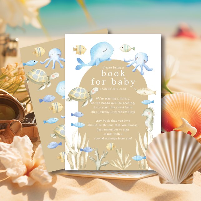 Underwater Whimsy Book for Baby Enclosure Card (Creator Uploaded)