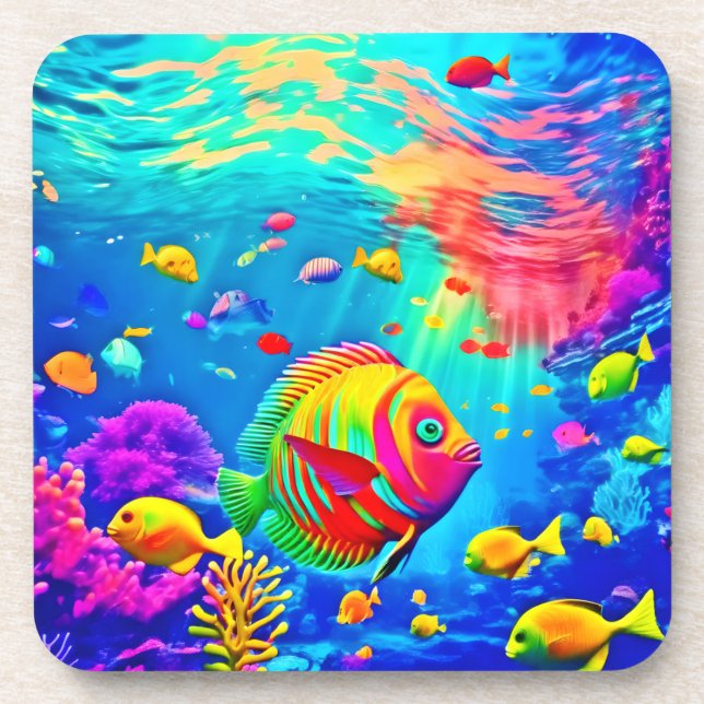 Underwater World of Colour Coaster (Front)