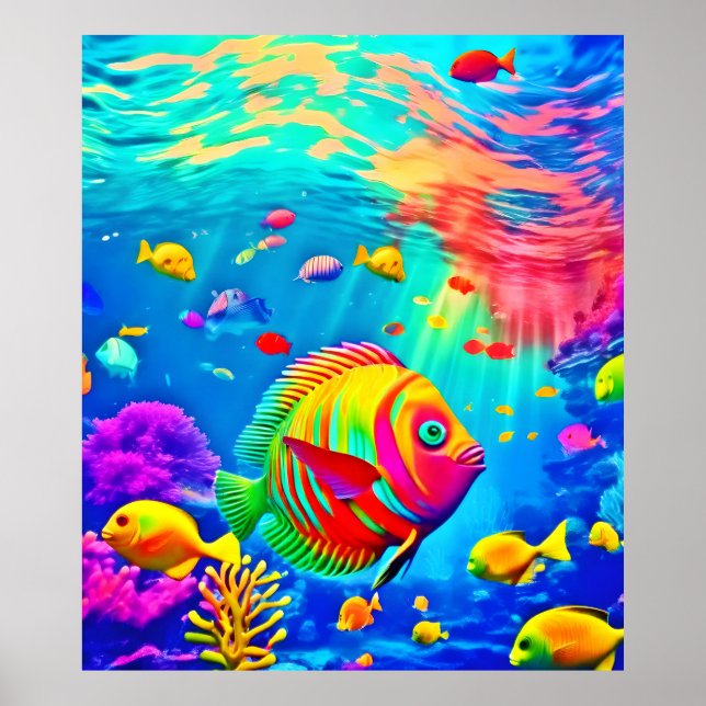 Underwater World of Colour Poster (Front)