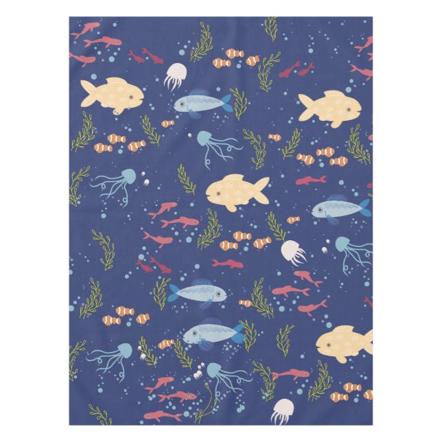 Underwater world tablecloth (Front)