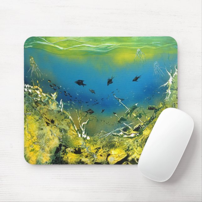 Underwater Wreck Mouse Mat (With Mouse)