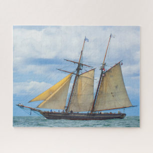 Underway On Amistad Jigsaw Puzzle