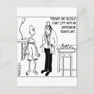 Underwear Transplant Postcard