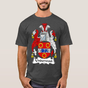 Underwood Coat of Arms Family Crest T-Shirt