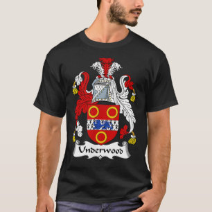Underwood Coat of Arms  Family Crest  T-Shirt