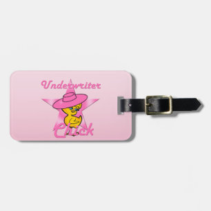 Underwriter Chick #8 Luggage Tag