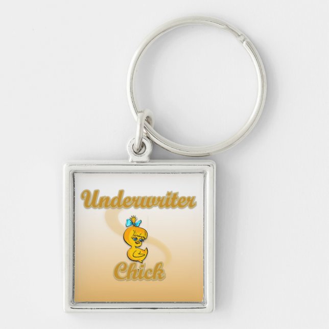 Underwriter Chick Key Ring (Front)