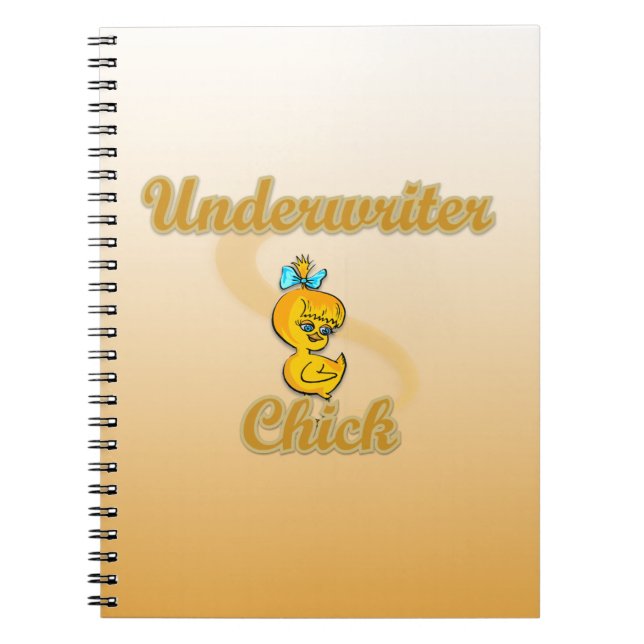 Underwriter Chick Notebook (Front)