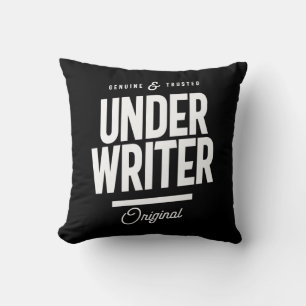 Underwriter Job Title Gift Cushion
