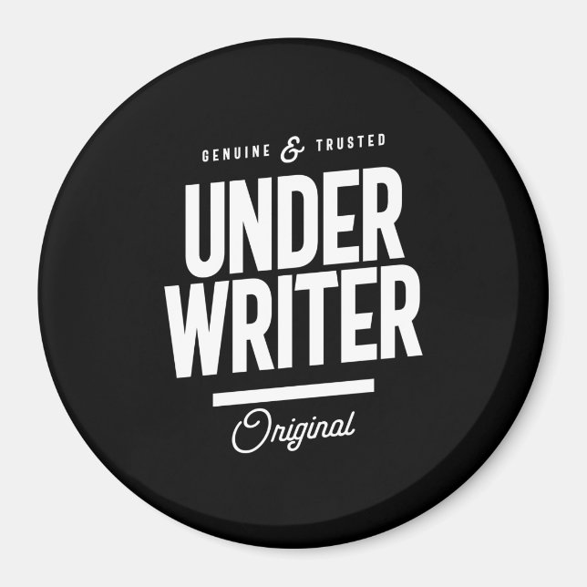 Underwriter Job Title Gift Magnet (Front)