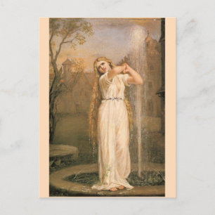 Undine by John William Waterhouse Postcard