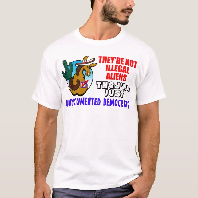 Undocumented Democrats T-Shirt (Front)