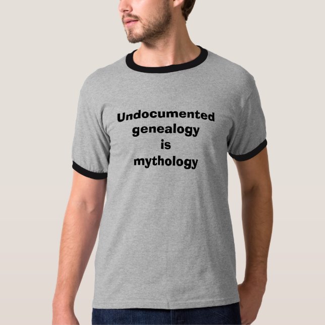 Undocumented Genealogy/Hunting Forebears Shirt (Front)