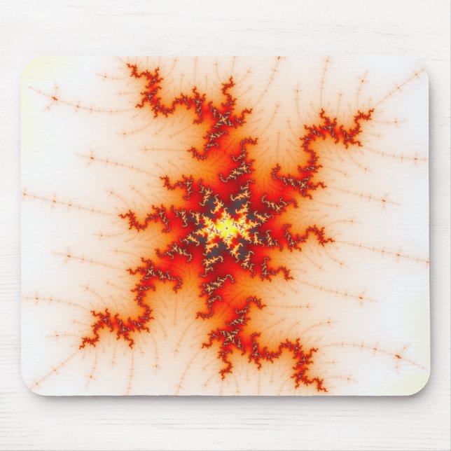 Undone Fractal Mouse Mat (Front)