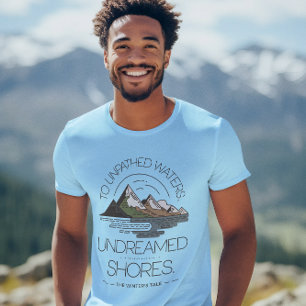 Undreamed Shores: Minimalist Modern T-Shirt