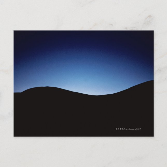 Undulating Line of Horizon Postcard (Front)