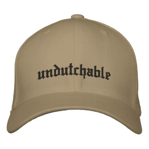 undutchable embroidered hat