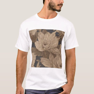 Undying indigo flowers beside the path to immortal T-Shirt
