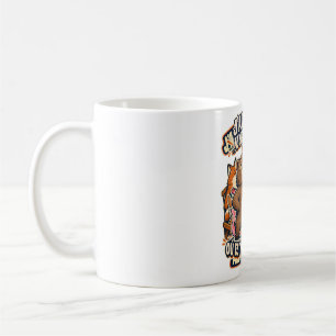 Une chose rangée, médaille méritée – wombat coffee mug