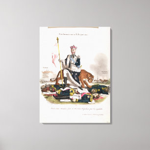 Une fois sacre rien ne le fut pour moi' canvas print