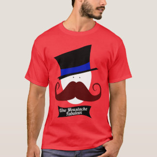 Une Moustache Fabuleux T-Shirt
